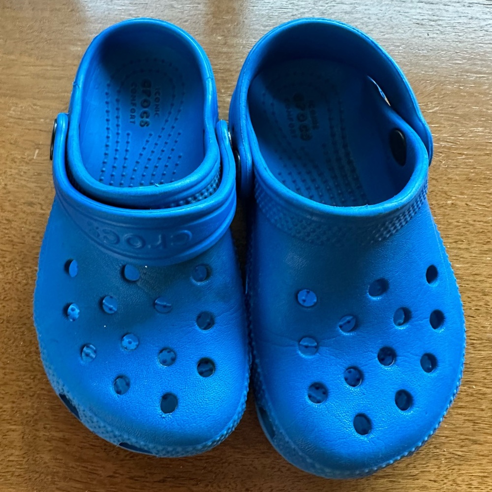 Crocs Kids Blue Clogs